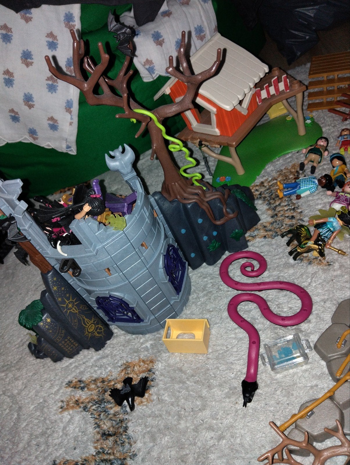 Playmobil Collectie: Dierentuin, Kattenhuis, Sprookjesb, Ophalen, Gebruikt