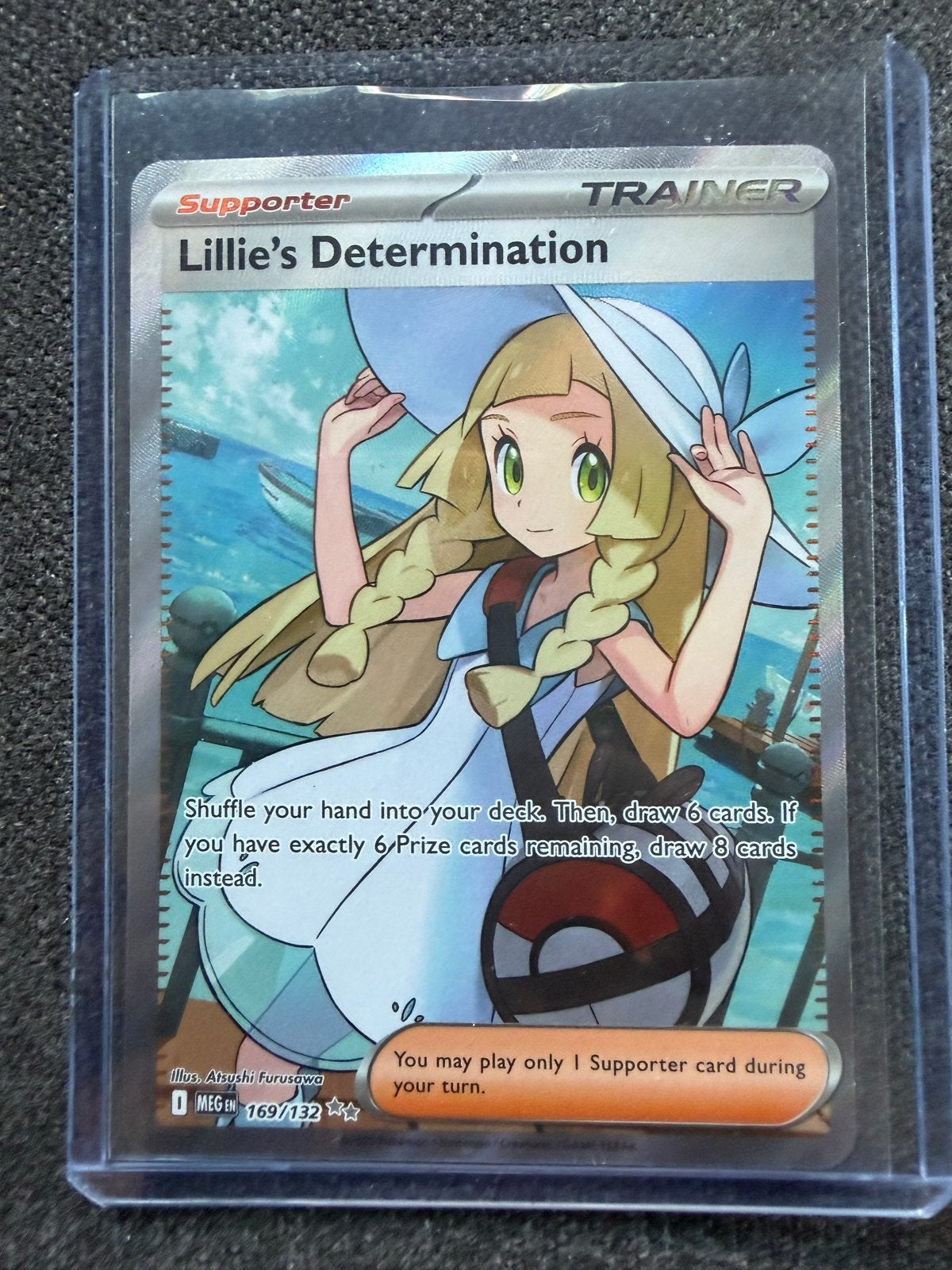 Lillie's Determination Supporter Trainer Kaart Pokémon, Hobby en Vrije tijd, Verzamelkaartspellen | Pokémon, Ophalen of Verzenden