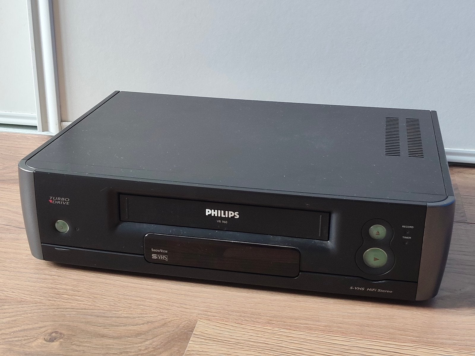 Philips VR960 S-VHS Videorecorder - Getest en Goedwerkend, Verzenden, Gebruikt, VHS-speler of -recorder
