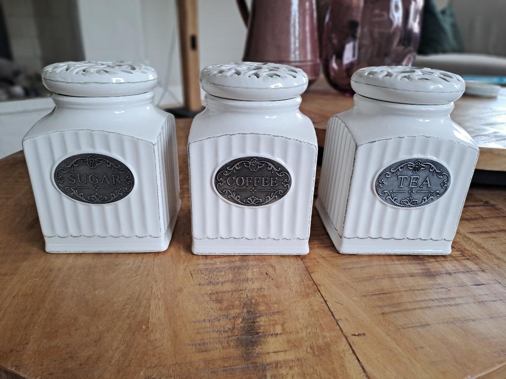 Riverdale voorraadpotten, Overige typen, Ophalen of Verzenden, Overige stijlen, Glas