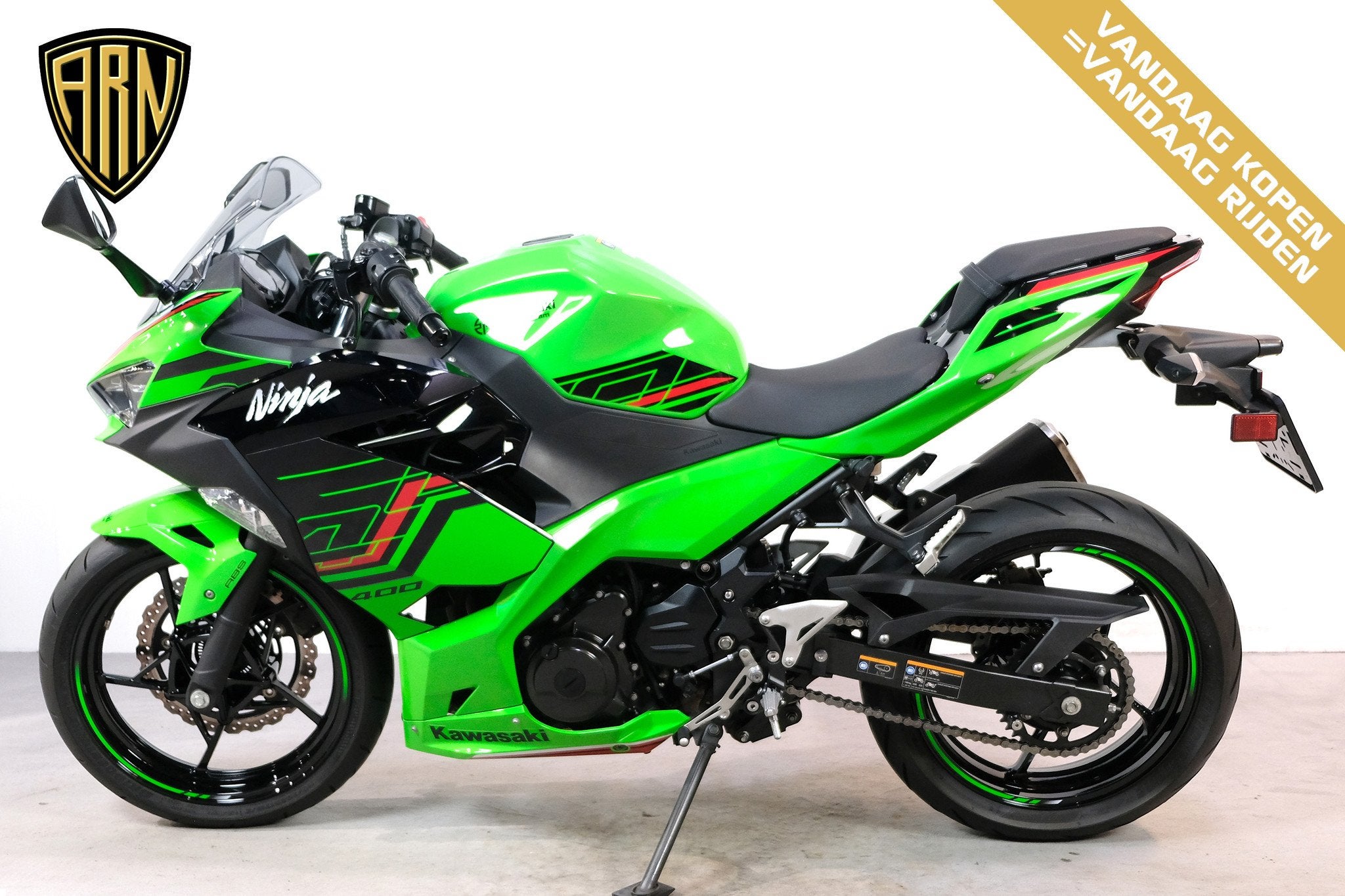 Kawasaki Ninja 400 (bj 2023), Motoren, Motoren | Kawasaki, Bedrijf, Sport, 399 cc, ABS