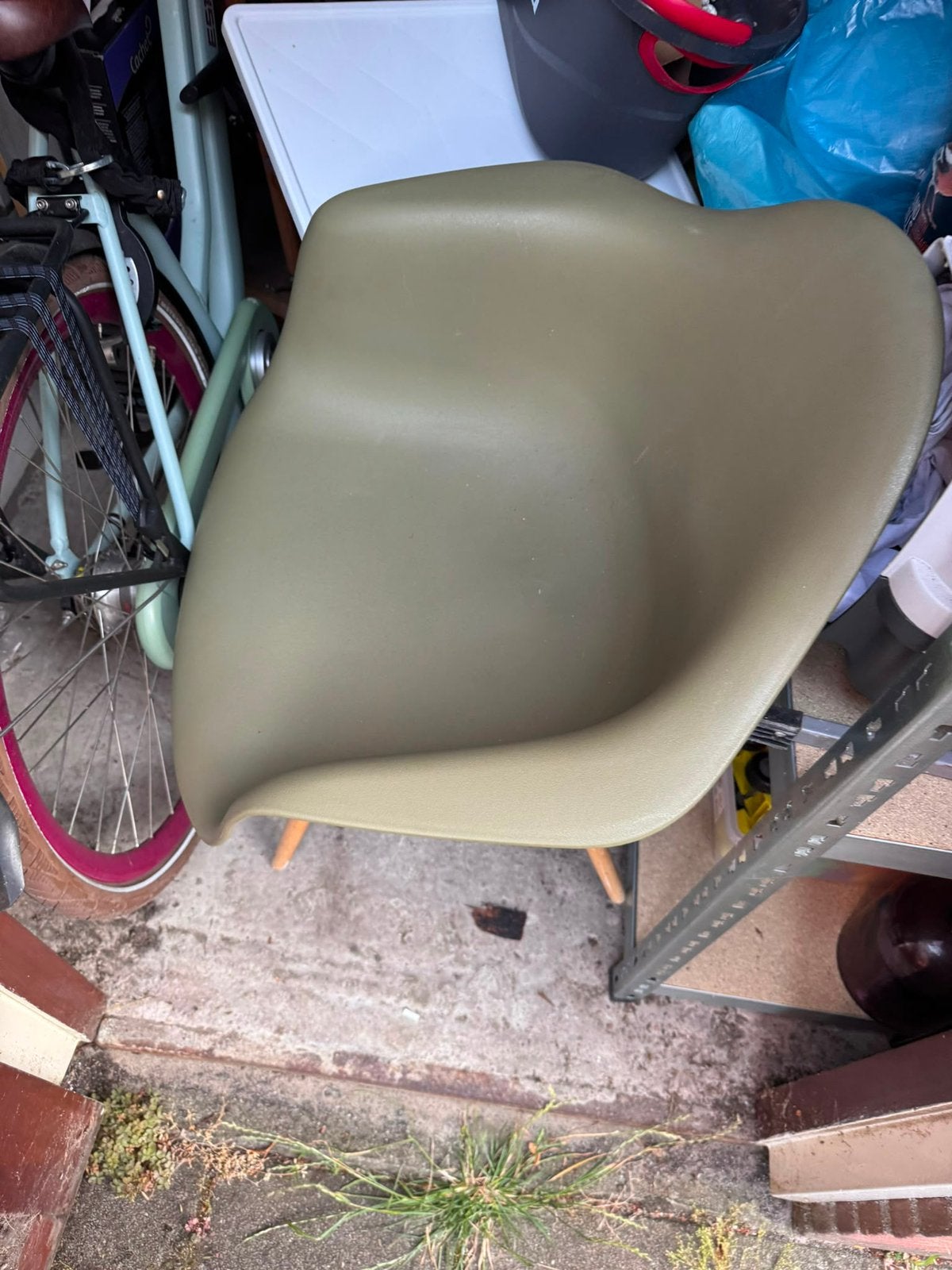 Mooie kunstof stoel/ tuinstoel, Huis en Inrichting, Stoelen, Ophalen of Verzenden, Zo goed als nieuw, Eén