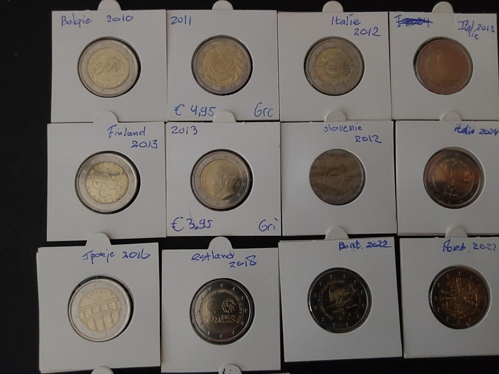 2 Euro Munten uit Diverse Europese Landen en Jaartallen, Postzegels en Munten, Munten | Europa | Euromunten, Ophalen of Verzenden