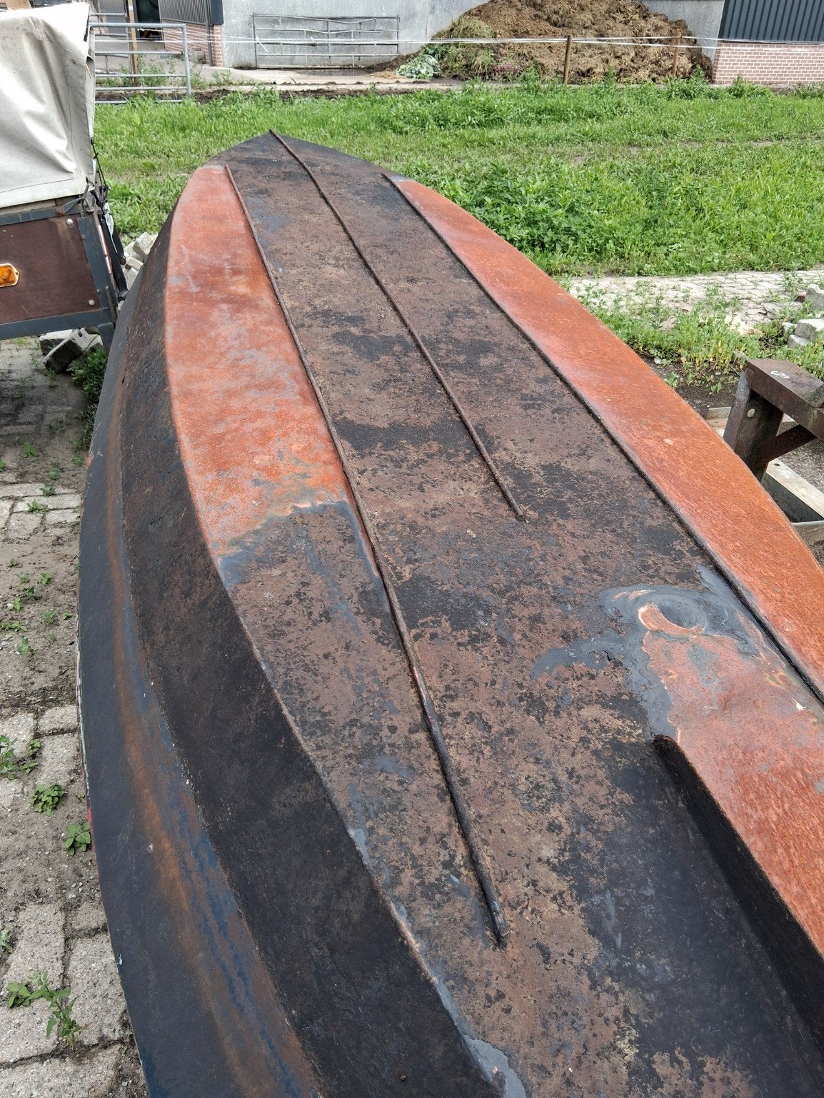ijzeren boot opknapper, Ophalen, Gebruikt, Overige typen, Motorboot