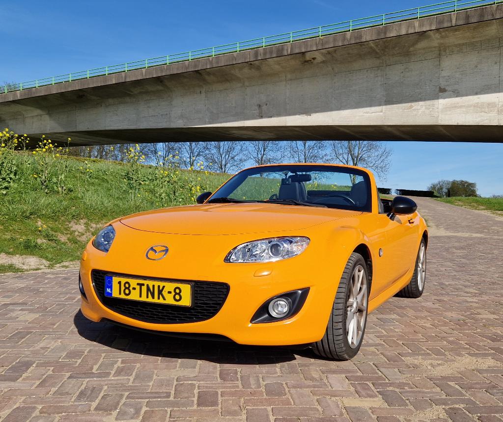 Mazda MX-5 2.0 2012, Auto's, Mazda, 13 km/l, Achterwielaandrijving, Zwart, Cabriolet