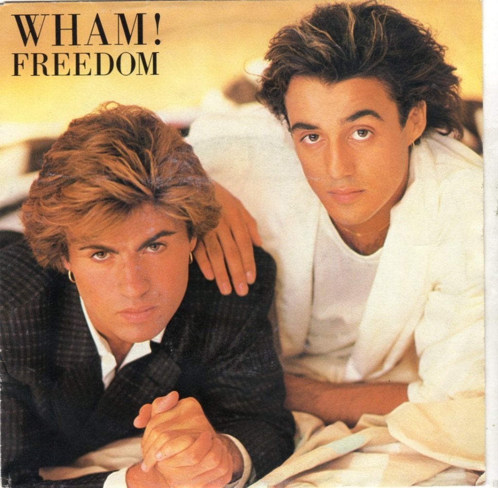 Wham! ‎– Freedom (1984), Gebruikt, Fotohoes, 7 inch, Ophalen of Verzenden