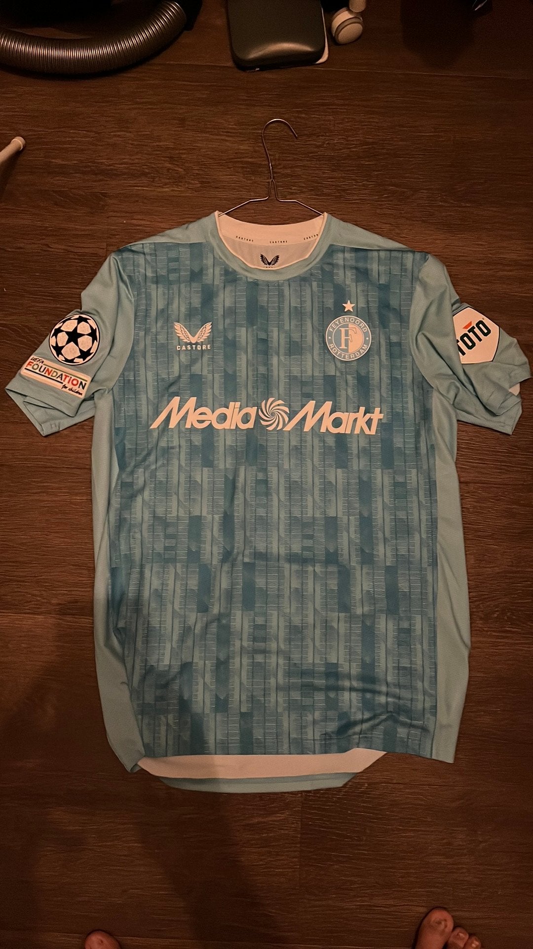 Europese Matchworn Wellenreuther, Verzenden, Zo goed als nieuw, Feyenoord, Shirt