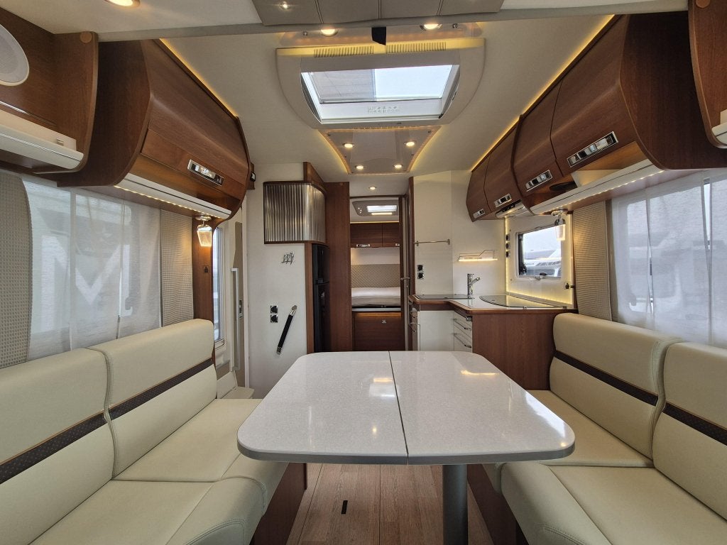 Rapido 8096 DF Premium Edition, Caravans en Kamperen, Integraal, Luifel, Fiat, Bedrijf