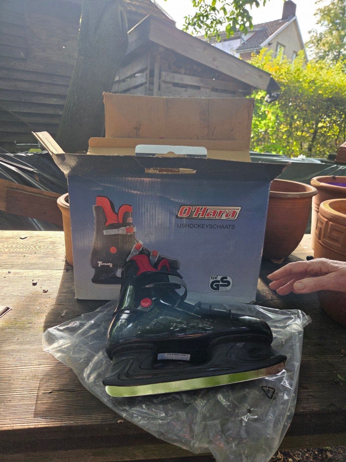 Nieuwe O'Hara ijshockeyschaatsen, maat 46, Sport en Fitness, Schaatsen, Ophalen