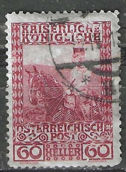 Oostenrijk 1908 - Yvert 131 - Keizer Frans Jozef I (ST), Verzenden, Gestempeld