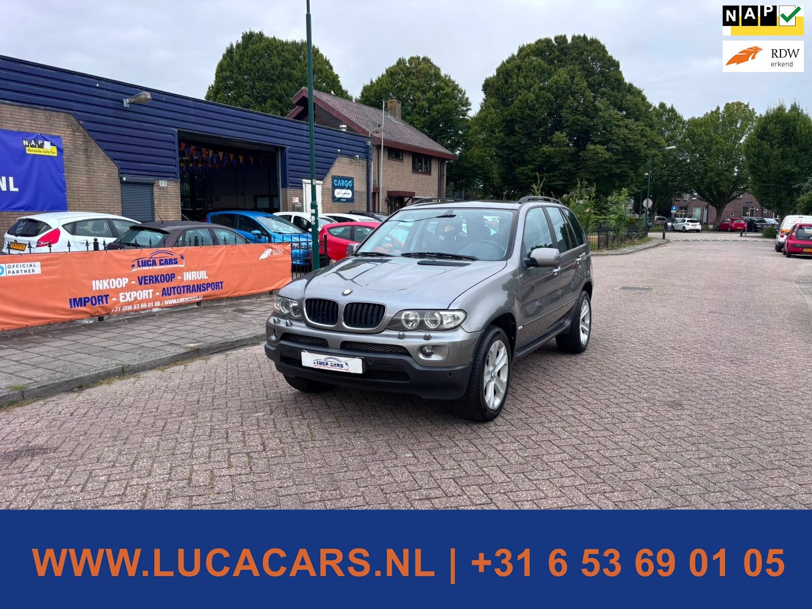 BMW X5 3.0i High Executive Aut Trekhaak 2X SLEUTEL + BOEKJES, Automaat, Gebruikt, X5, Parkeersensor