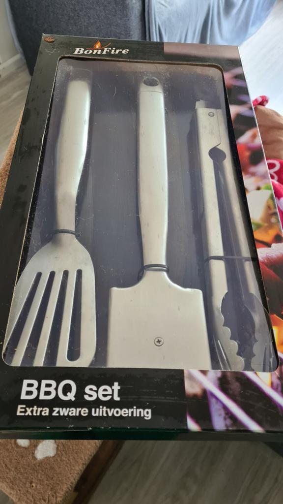 BonFire BBQ set - Extra zware uitvoering, Tuin en Terras, Barbecue-accessoires, Nieuw, Ophalen
