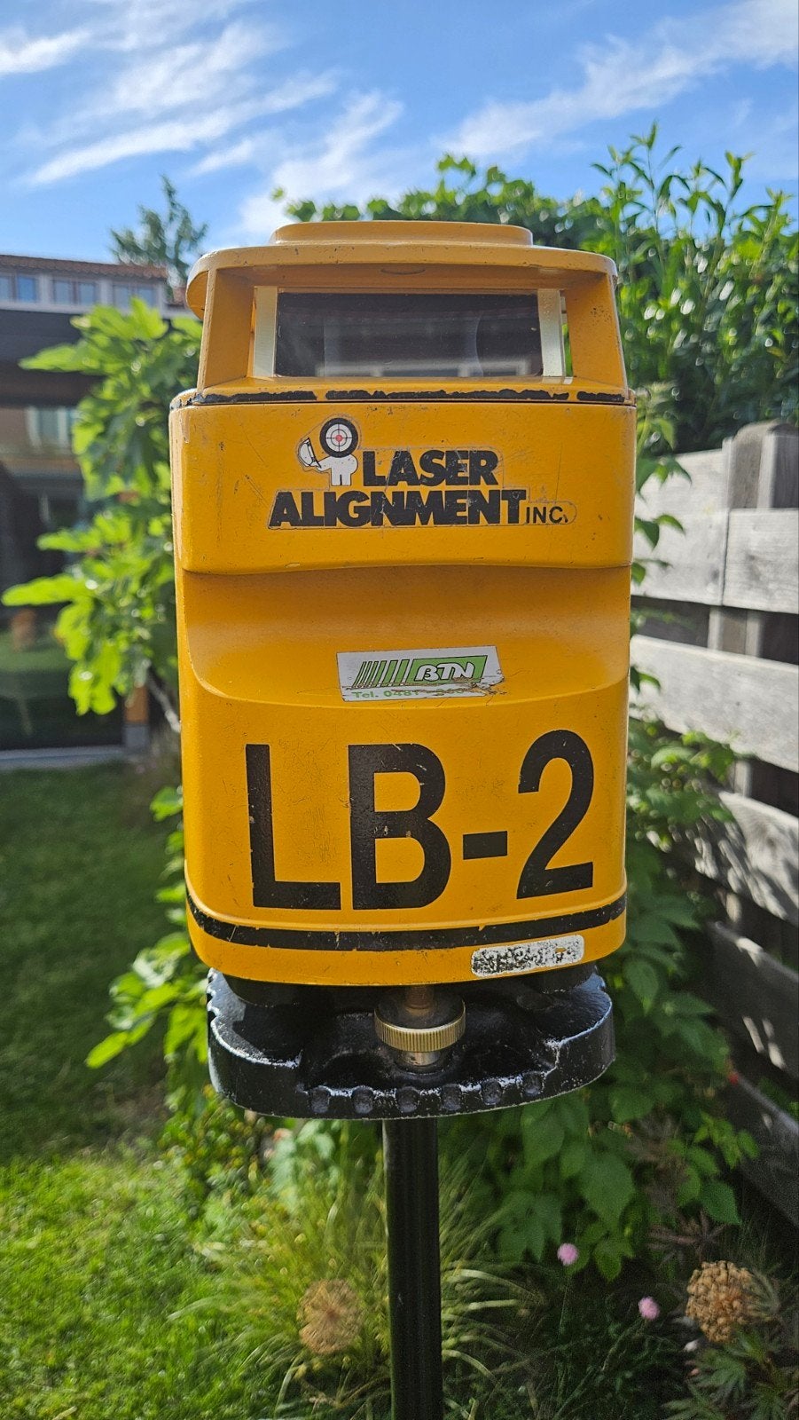 Bouwlaser LB-2 met statief voor hobbygebruik, Ophalen, Gebruikt