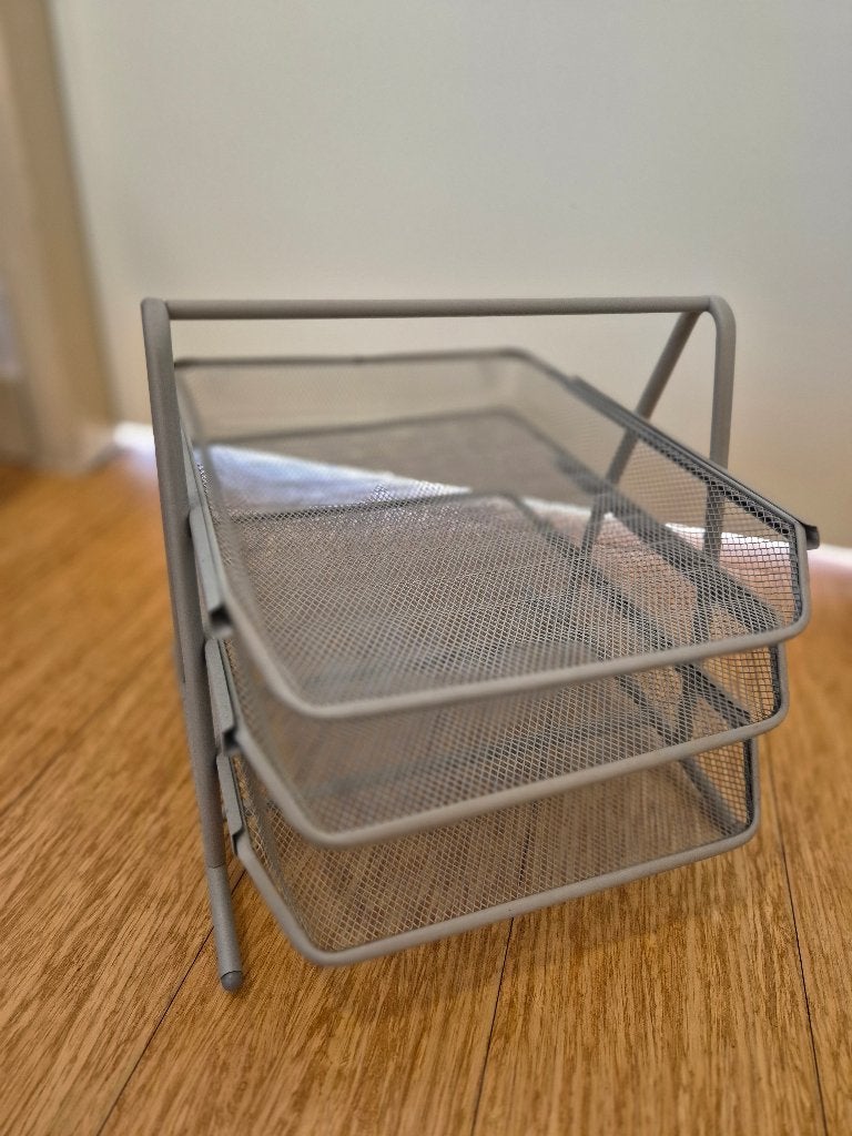 Bureau organizer / brievenbakje, Ophalen, Zo goed als nieuw