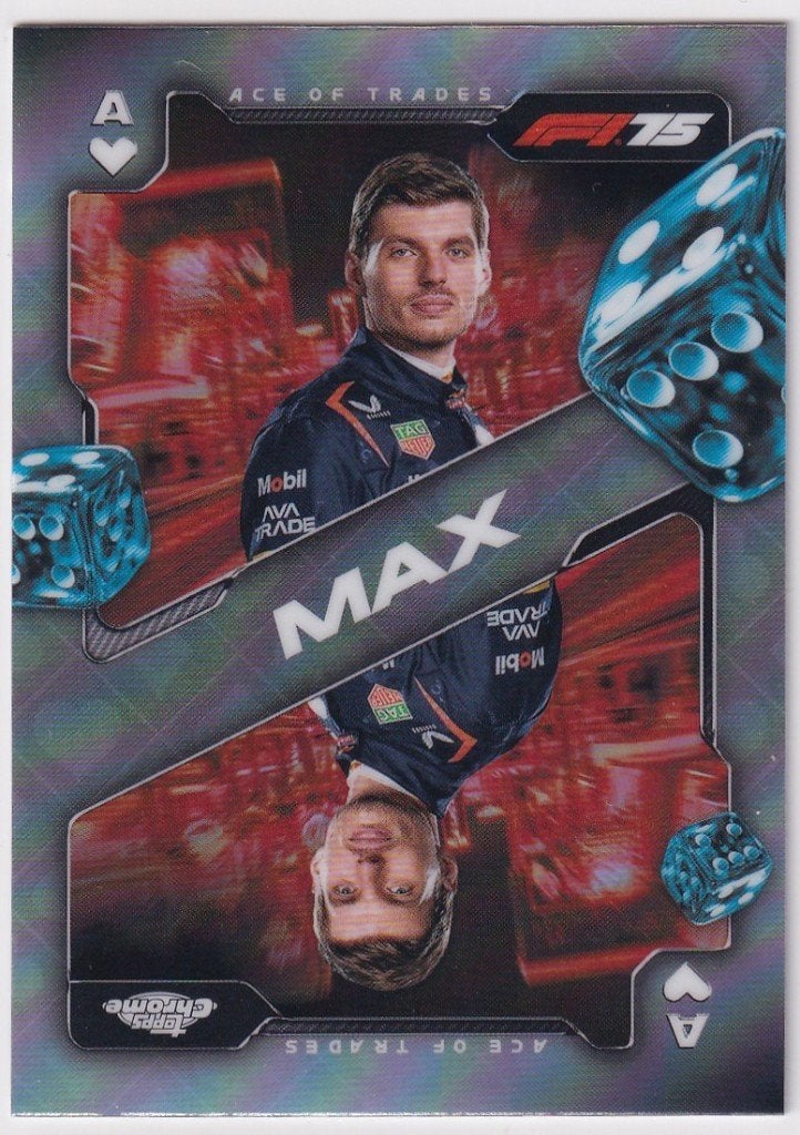 Max Verstappen Ace of Trades Refractor #SCA-3, Verzenden, Nieuw, Formule 1