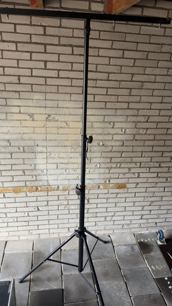 Licht statief met balk voor 4 lampen/ effecten, Muziek en Instrumenten, Licht en Laser, Ophalen, Zo goed als nieuw, Licht