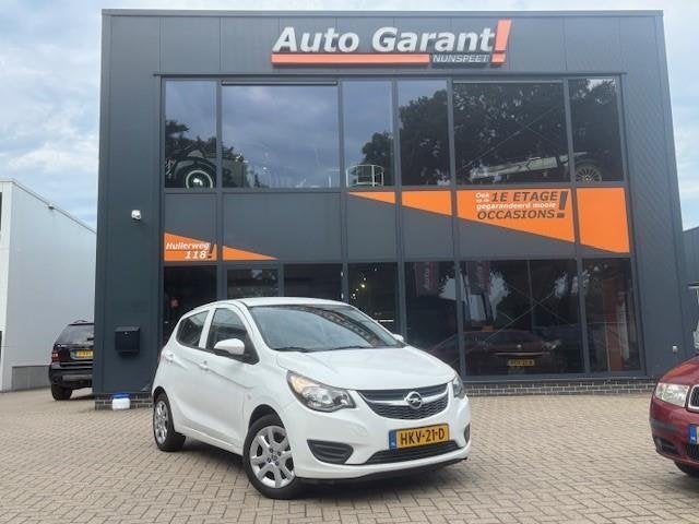 Opel KARL 1.0 ecoFLEX Cosmo/airco/5deurs/centr vergr/elec ra, Auto's, Opel, Stof, Gebruikt, Wit, Handgeschakeld