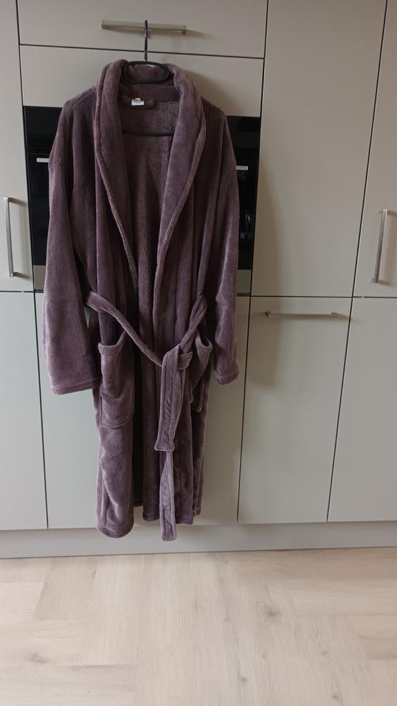 Badjas bruin, Ophalen of Verzenden, Zo goed als nieuw, Maat 38/40 (M), Bruin