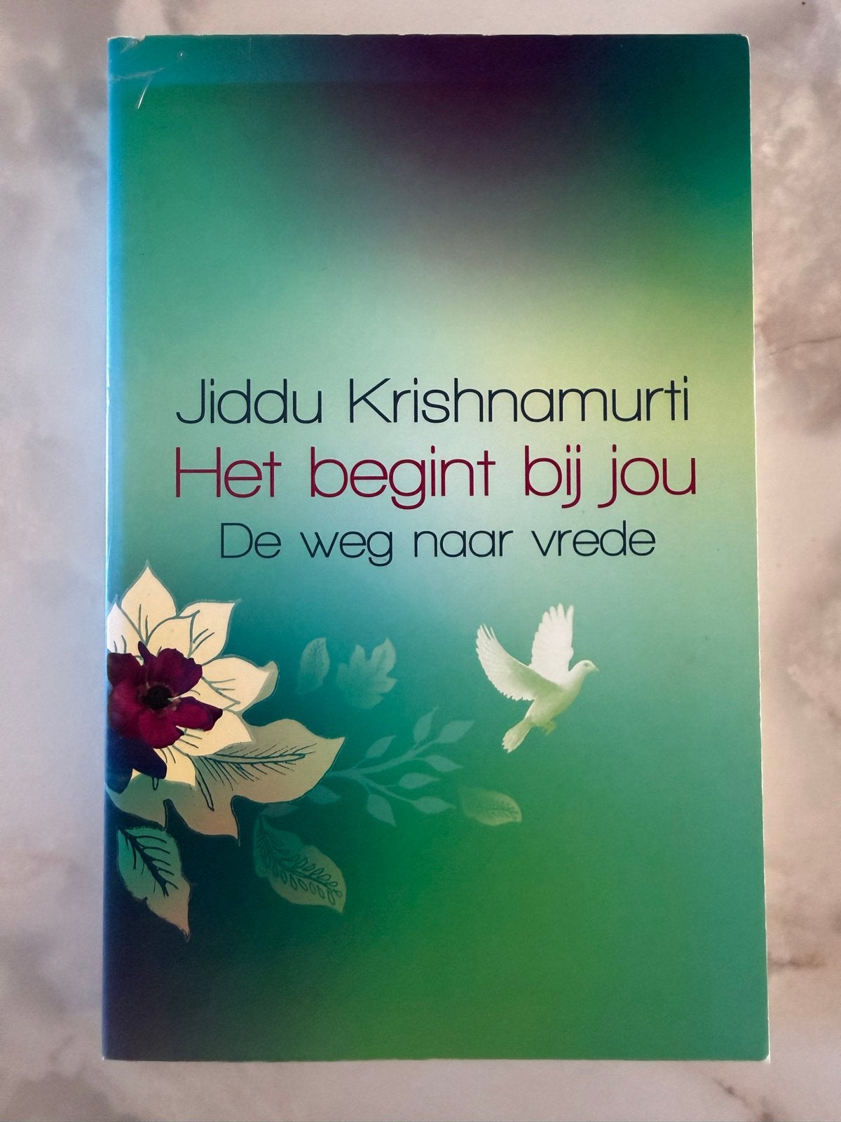 Jiddu Krishnamurti - Het begint bij jou: De weg naar vrede, Ophalen of Verzenden, Gelezen, Spiritualiteit algemeen, Achtergrond en Informatie