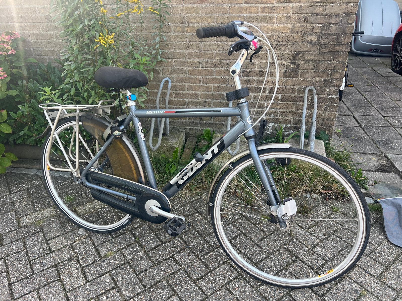 Giant Melbourne stadsfiets, Fietsen en Brommers, Ophalen, Velgrem, Versnellingen, Giant