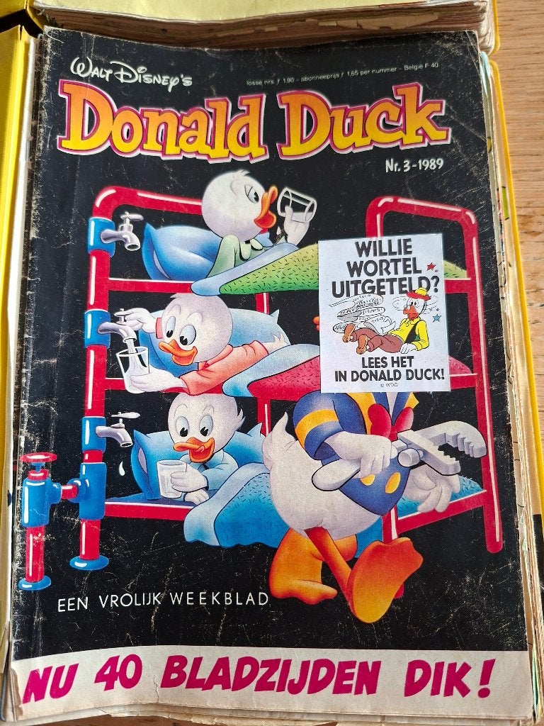 Heel veel Donald Ducks, o.a. 1989, Boeken, Stripboeken, Gelezen, Meerdere stripboeken, Ophalen of Verzenden