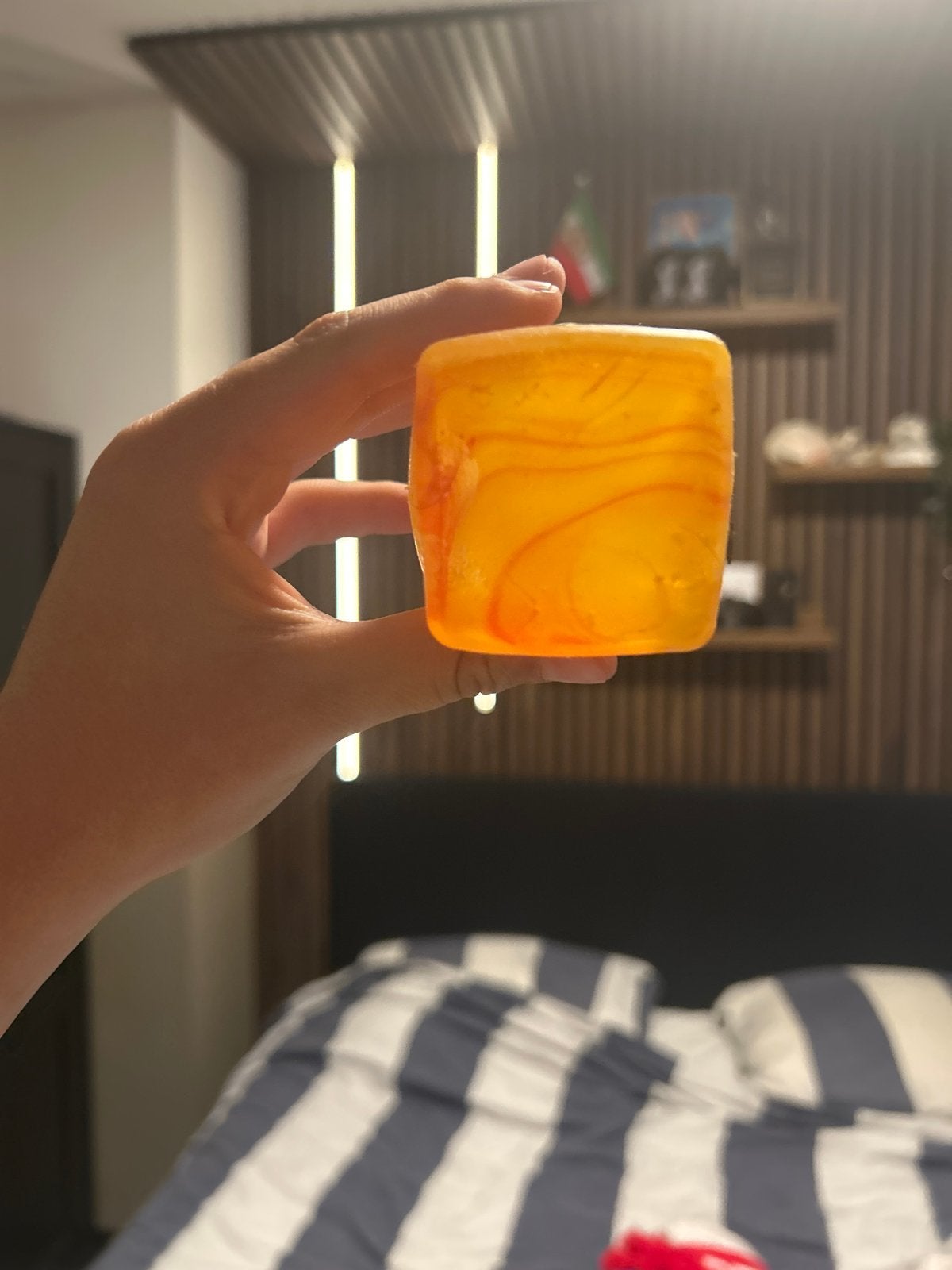 Squishy lava nep, Ophalen of Verzenden, Zo goed als nieuw, Jongen of Meisje