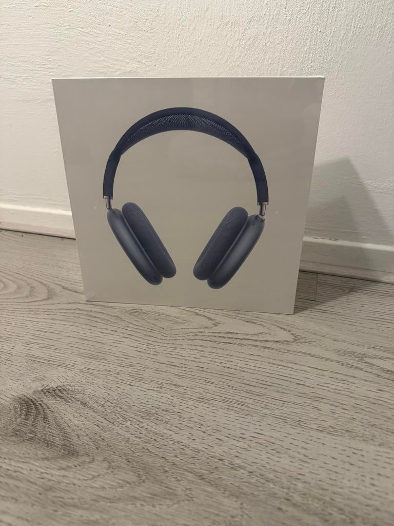 Apple AirPods Max Blauw, Overige merken, Verzenden, Nieuw, Over oor (circumaural)