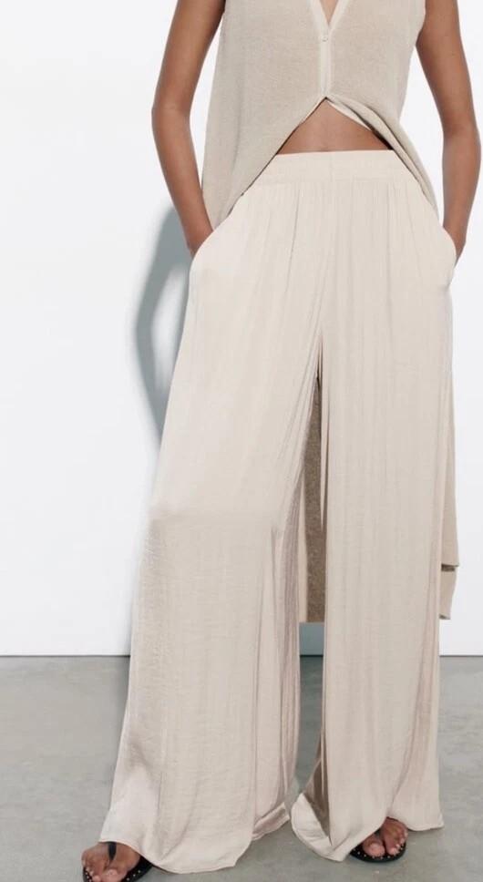 Broek van Zara, Kleding | Dames, Broeken en Pantalons, Verzenden, Nieuw, Maat 36 (S), Lang