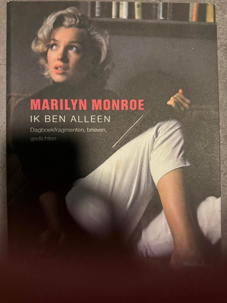 Marlyn monroe ik ben alleen, Boeken, Film, Tv en Media, Ophalen of Verzenden, Zo goed als nieuw
