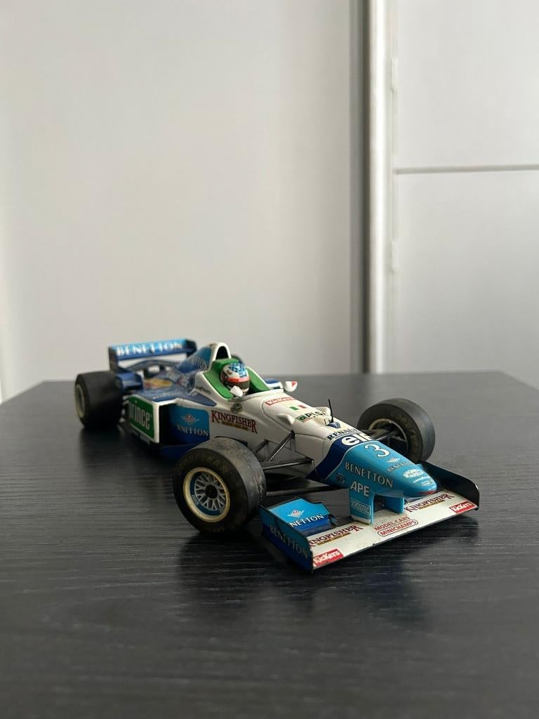Benetton F1 1:18 – Jean Alesi 1996, Ophalen, Zo goed als nieuw, Auto, MiniChamps
