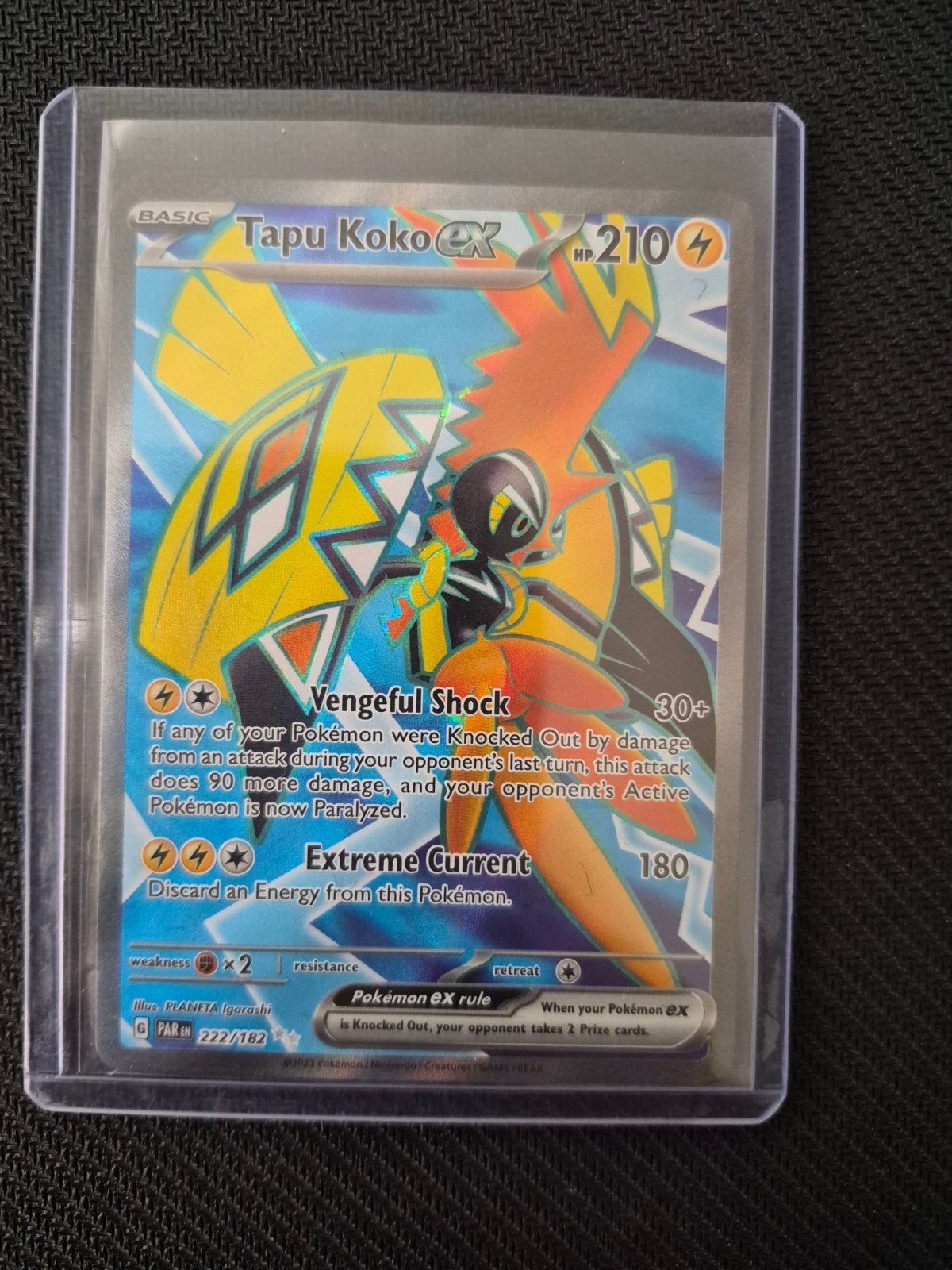 Tapu koko EX 222/182, Ophalen of Verzenden, Zo goed als nieuw