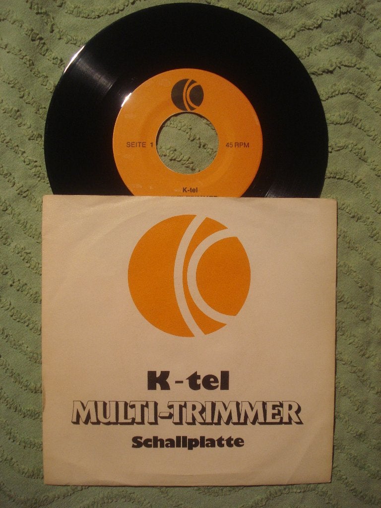 K-tel 7" Vinyl Single: ‘Multi-trimmer’ (Duitsland), Ophalen of Verzenden, Zo goed als nieuw, 7 inch, Overige genres