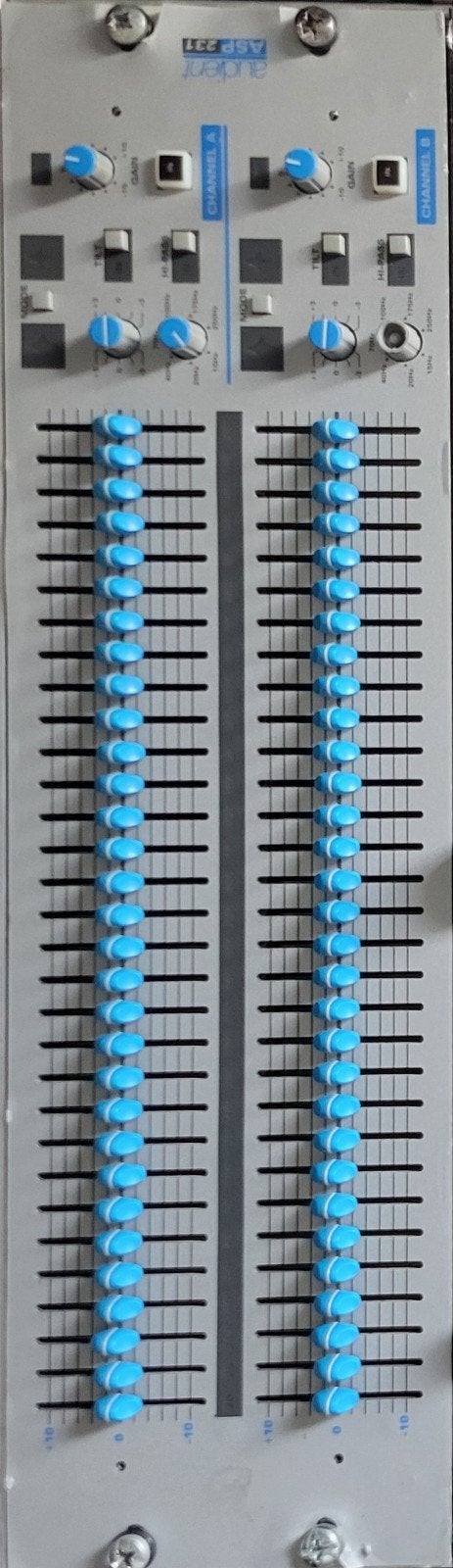 Audient ASP 231 Stereo Grafische Equalizer, Muziek en Instrumenten, Ophalen of Verzenden, Gebruikt, Minder dan 5 kanalen