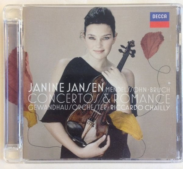 Jansen Mendelssohn • Bruch Concertos & Romance CD, Cd's en Dvd's, Cd's | Klassiek, Gebruikt, Overige typen, Romantiek, Album