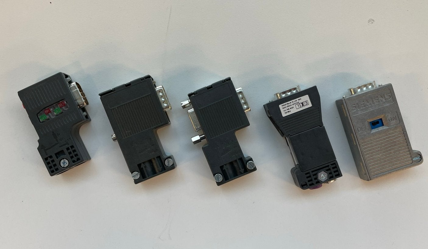 Siemens Simatic PLC profibus stekkers connector, Ophalen of Verzenden, Zo goed als nieuw