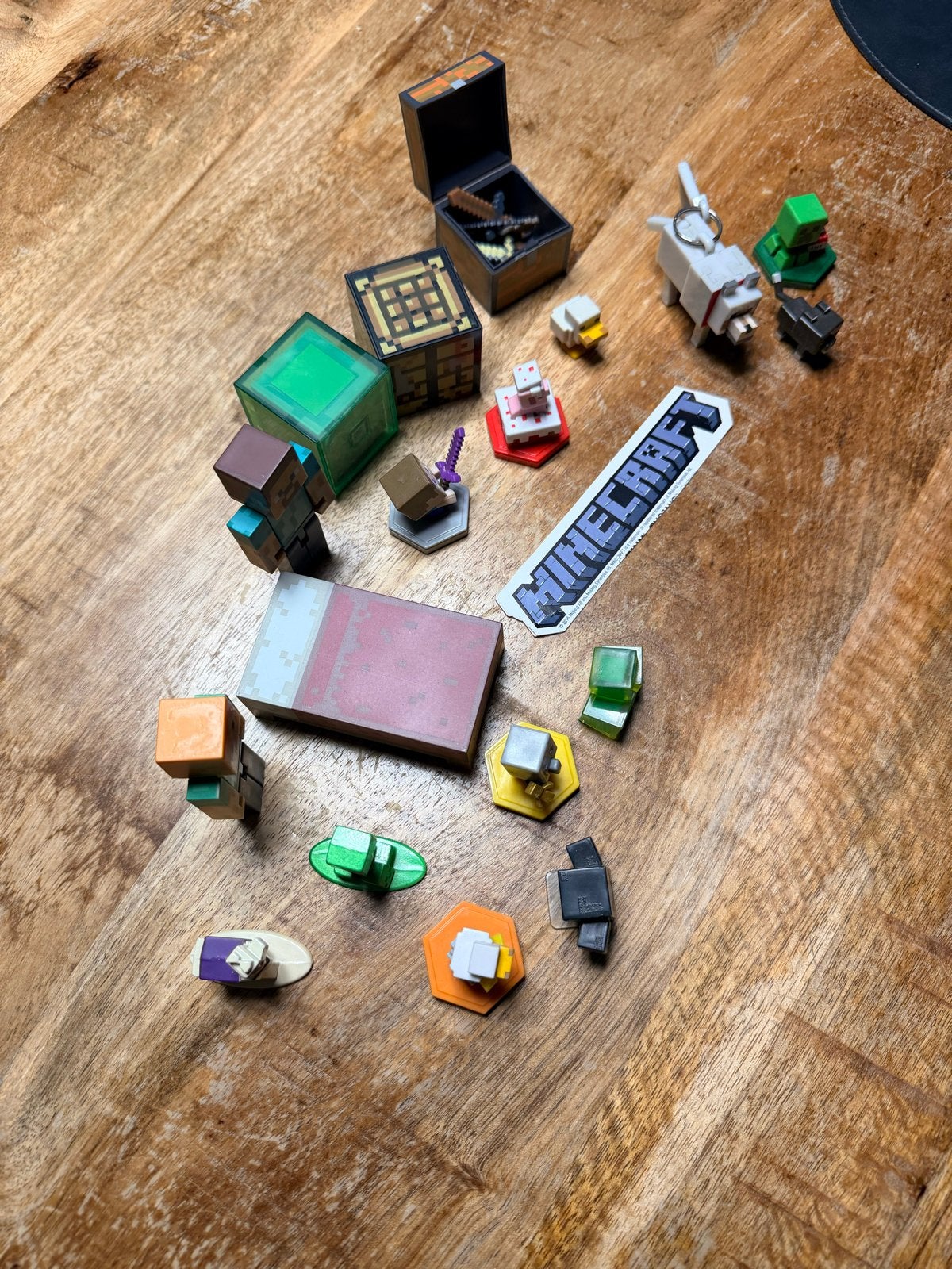 Minecraft Mini Figuren Collectie, Ophalen, Zo goed als nieuw, Jongen of Meisje