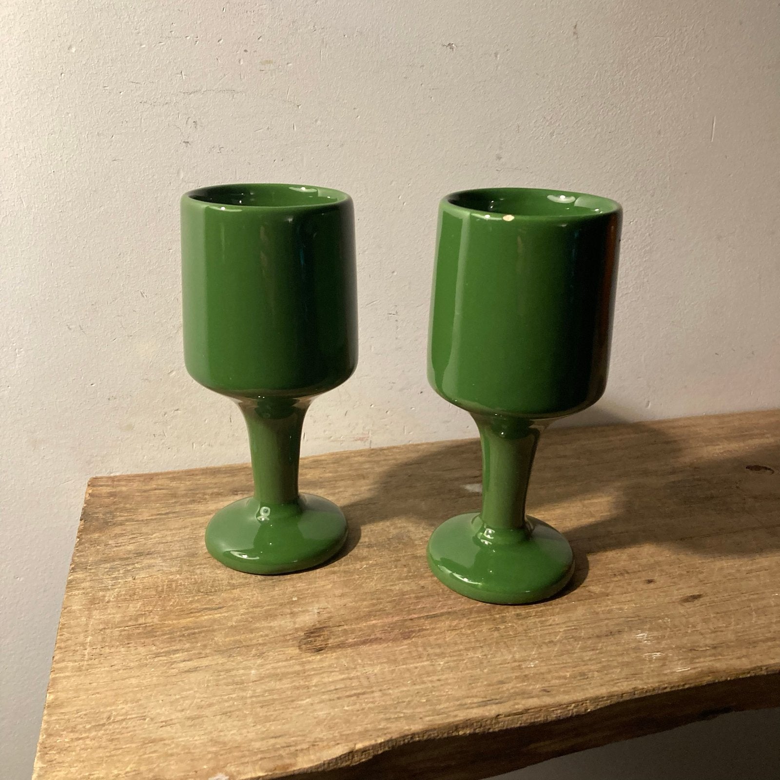 Set van 2 vintage Café Bénédictine koffiebekers, Ophalen of Verzenden