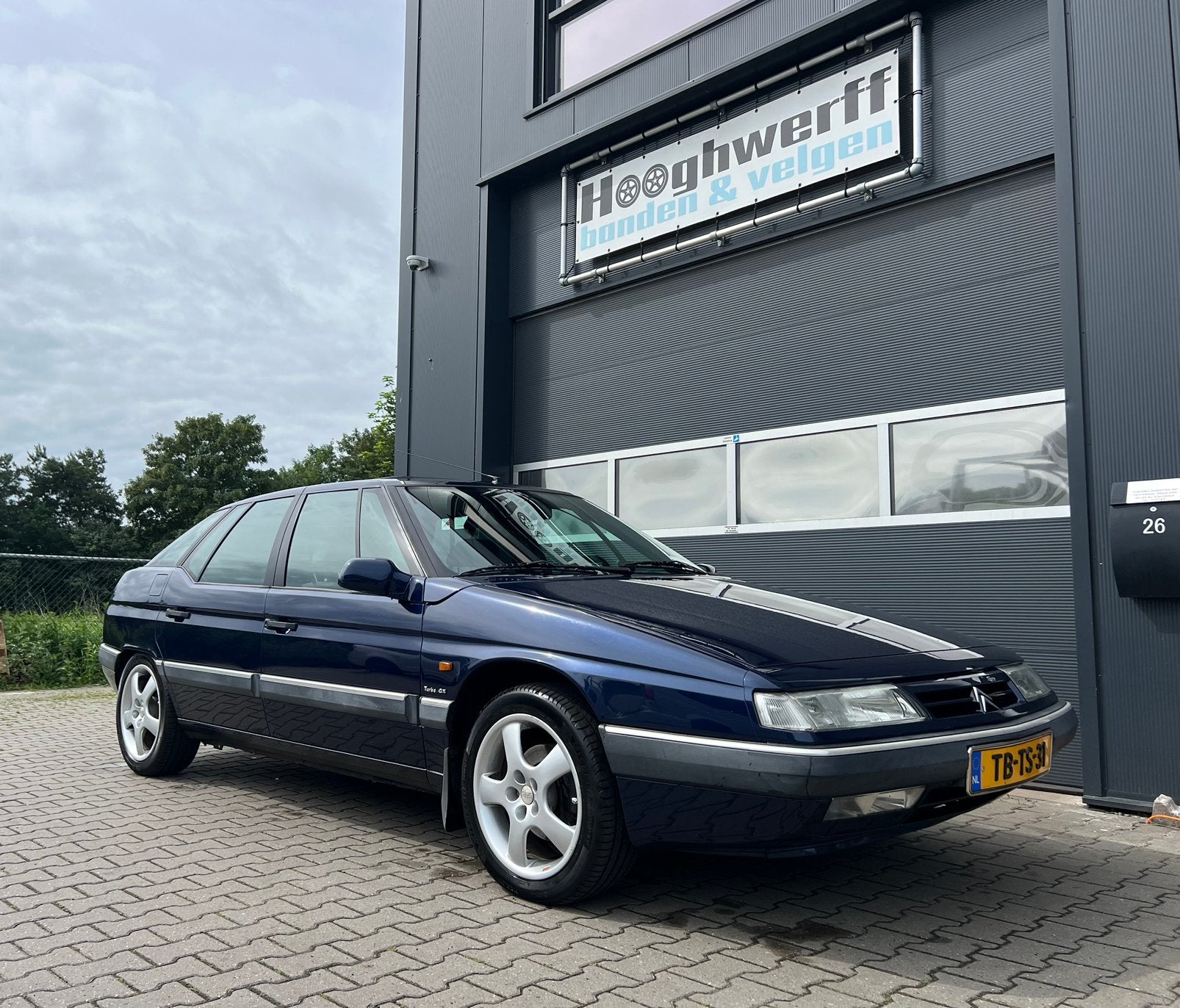 Citroën XM 2.0 Turbo CT 1998 Blauw, Voorwielaandrijving, Stof, 4 cilinders, Blauw