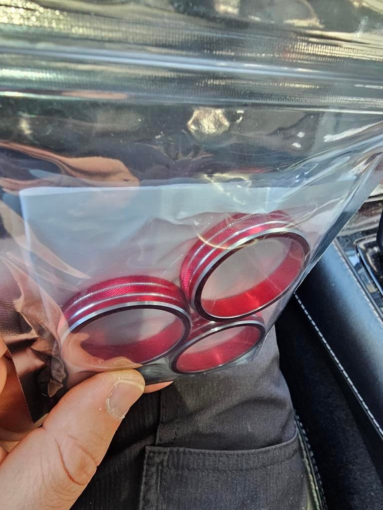 Aluminium Airco Decoratieringen voor VW – 3-delig – NIEUW, Ophalen of Verzenden