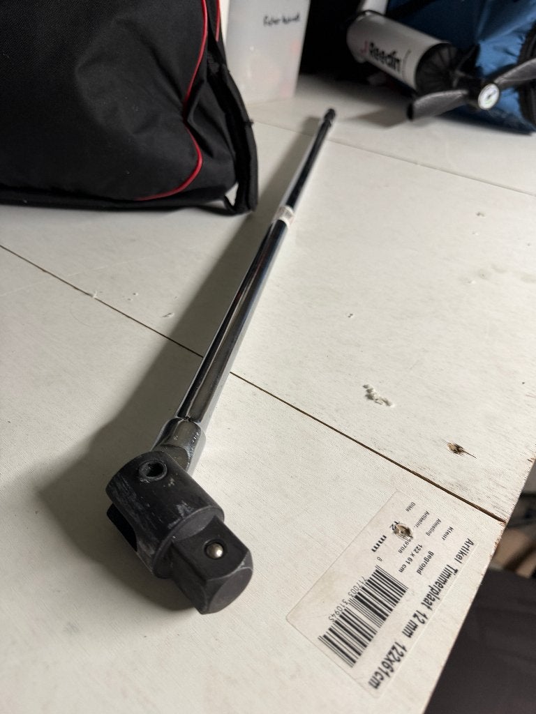 HGM wringijzer 1 inch 1 meter met kantelknop, Ophalen, Zo goed als nieuw