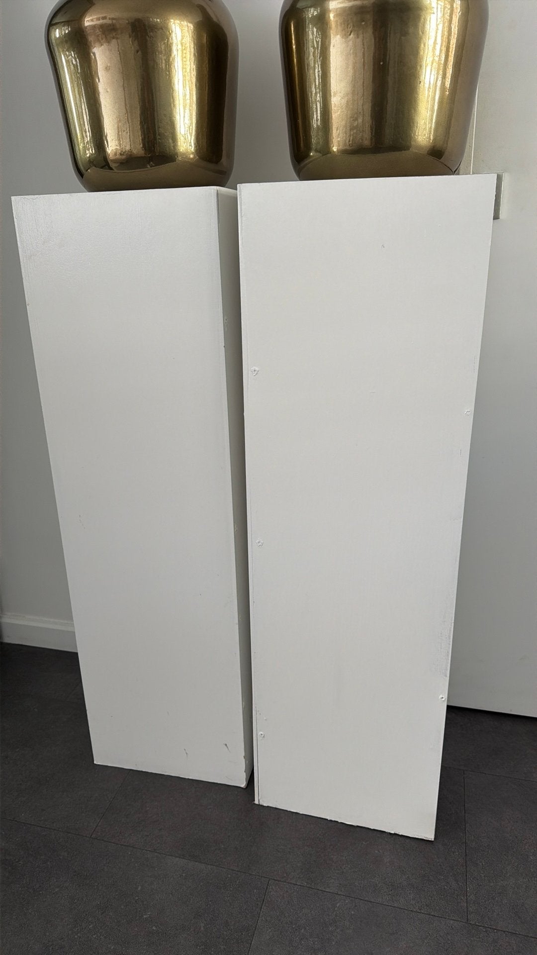 Zuilen / pilaren, Huis en Inrichting, Ophalen, Gebruikt, Wit, Hout