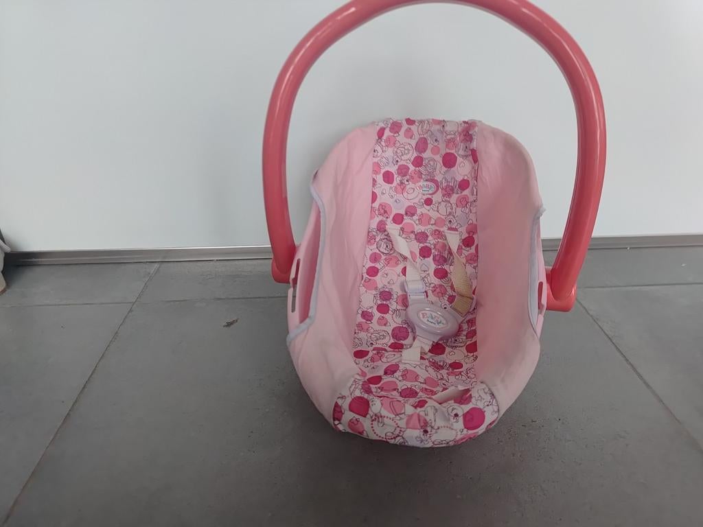 Maxi Cosi voor Baby Born pop - prima staat, Ophalen of Verzenden, Zo goed als nieuw, Meisje