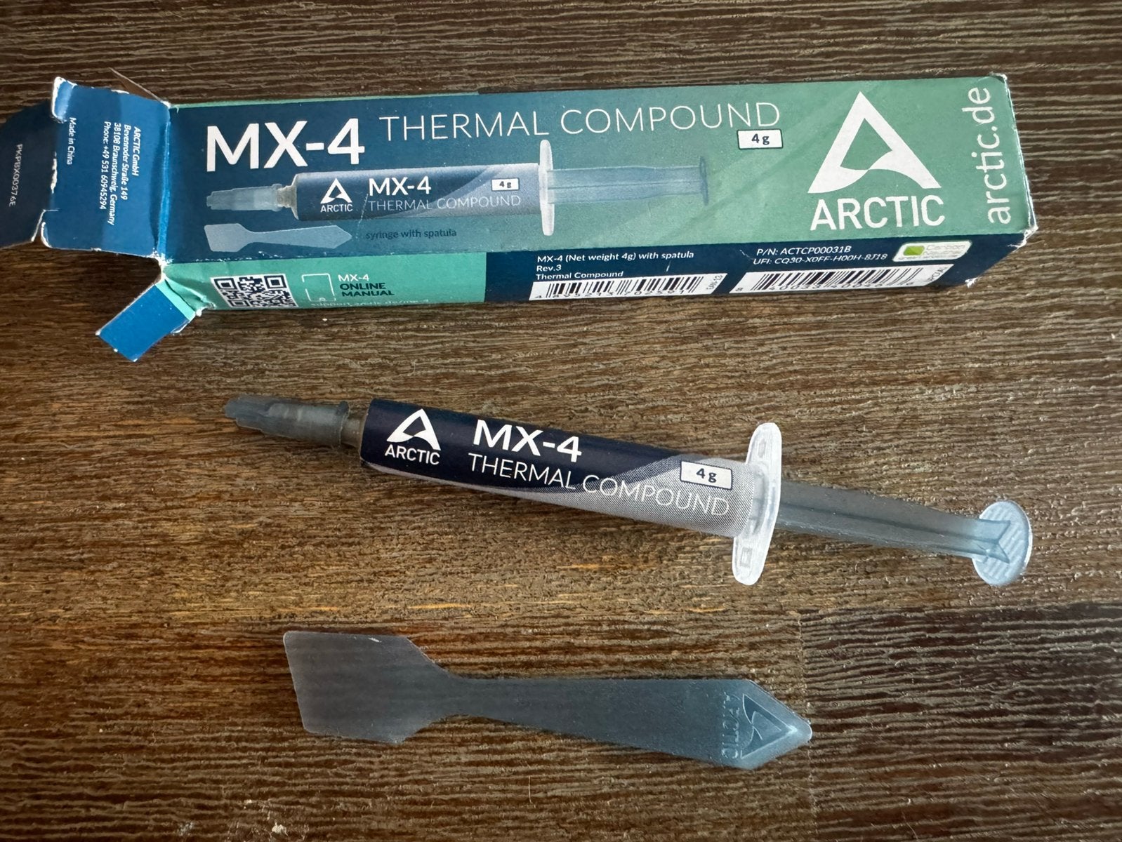 Arctic MX-4 Thermal Compound 4g - Nieuw in verpakking, Ophalen, Nieuw