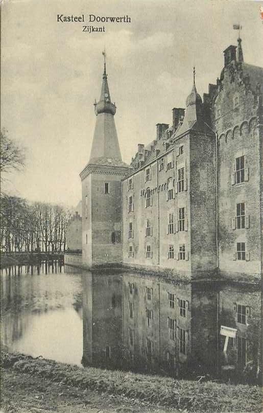 377-699-003 Doorwerth Kasteel, Ophalen of Verzenden, Voor 1920, Gelderland