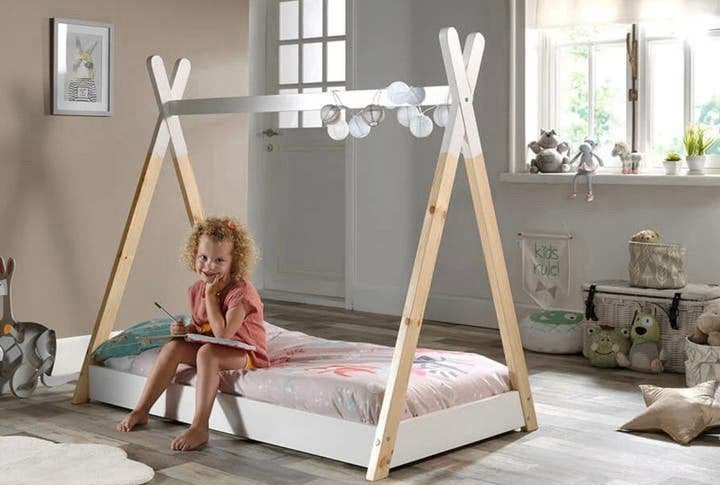 Kinder tipi bed - Zo goed als nieuw, Ophalen of Verzenden, Zo goed als nieuw