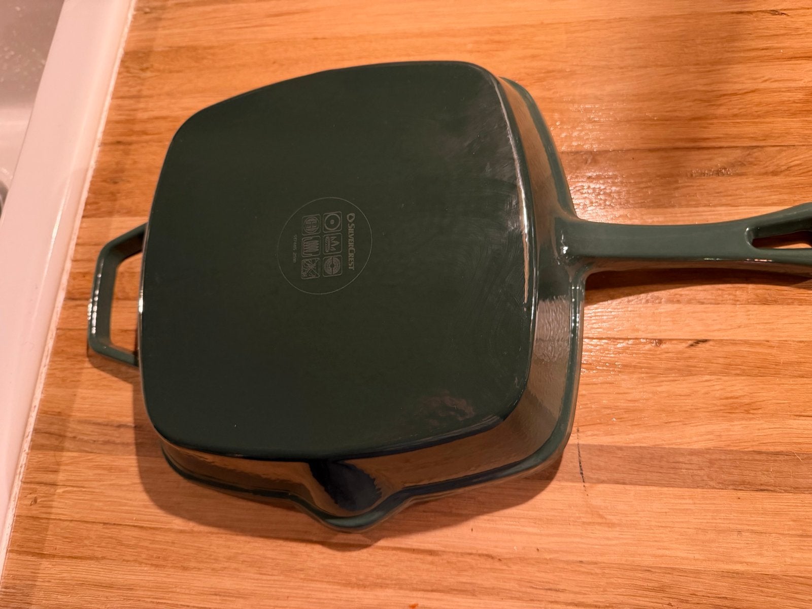 SilverCrest Premium Gietijzeren Grillpan, Koekenpan, Gietijzer, Geschikt voor inductie, Ophalen of Verzenden