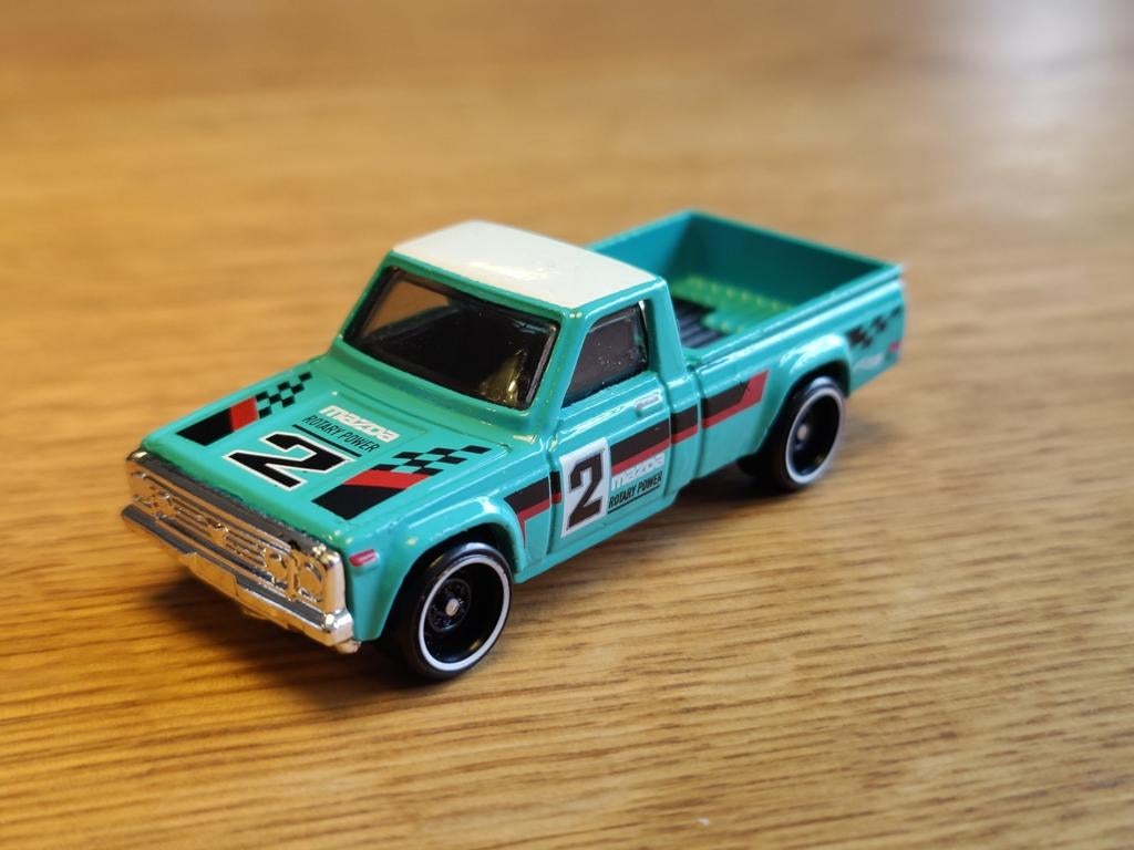 Hot Wheels Mazda Repu Truck GROEN, Hobby en Vrije tijd, Modelauto's | Overige schalen, Ophalen of Verzenden, Zo goed als nieuw