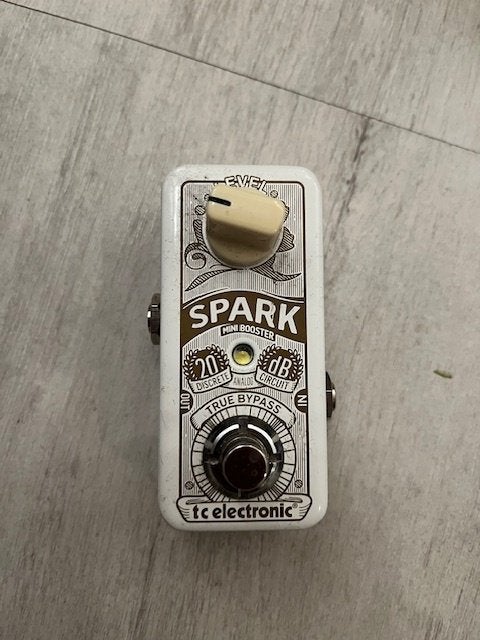 Tc Electronic Spark Mini Booster Boost, Muziek en Instrumenten, Ophalen of Verzenden, Zo goed als nieuw