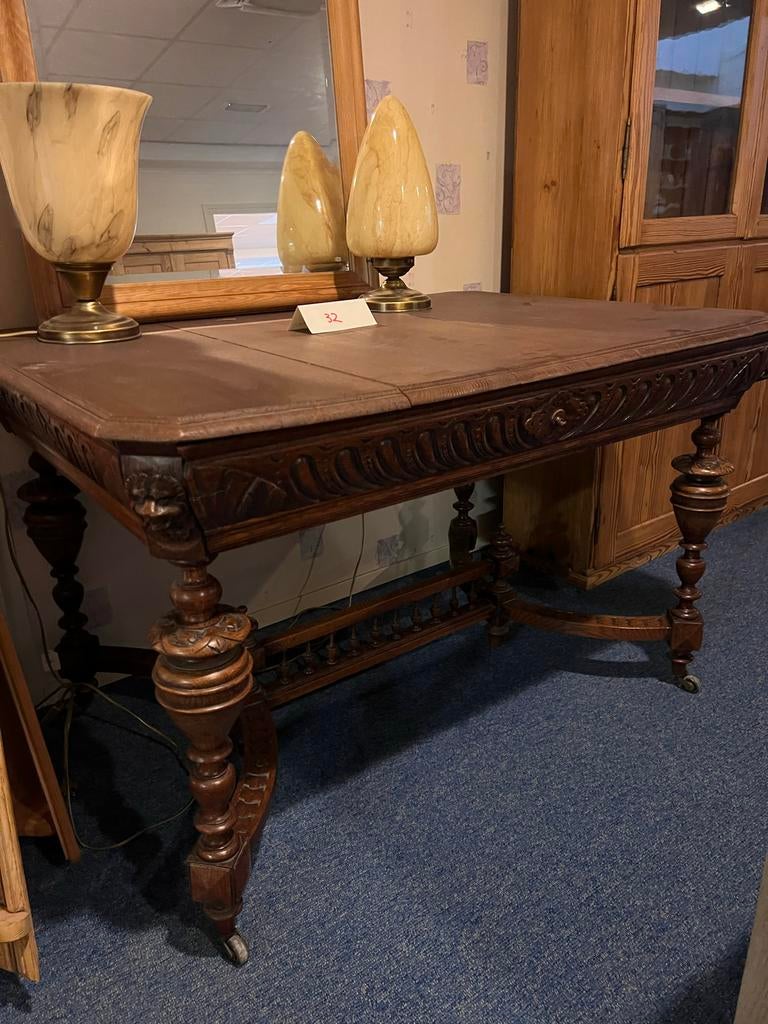 Karaktiristieke eikenhouten tafel 118x84x74, Ophalen, Nieuw, 75 cm of meer, 60 cm of meer