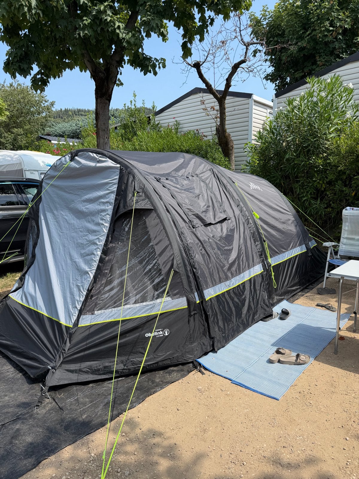Ruime Obelink tunneltent voor 4-6 personen, Ophalen, Gebruikt, Tot en met 6